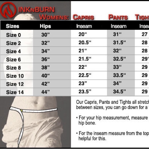 INKnBURN Red Robot Capris - Picture 3 of 3